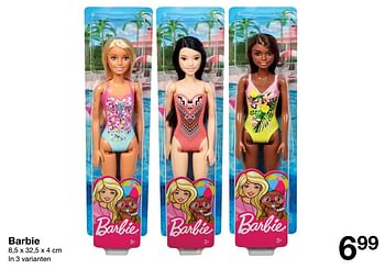 Aanbiedingen Barbie - Mattel - Geldig van 14/05/2022 tot 20/05/2022 bij Zeeman