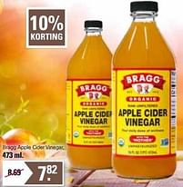 Aanbiedingen Bragg apple cider vinegar - Huismerk - De Online Drogist - Geldig van 11/05/2022 tot 28/05/2022 bij De Online Drogist