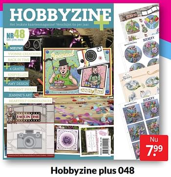 Aanbiedingen Hobbyzine plus 048 - Huismerk - Boekenvoordeel - Geldig van 14/05/2022 tot 22/05/2022 bij Boekenvoordeel