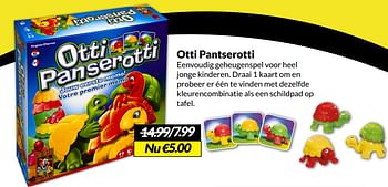 Aanbiedingen Otti pantserotti - 999games - Geldig van 14/05/2022 tot 22/05/2022 bij Boekenvoordeel