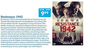 Aanbiedingen Resistance: 1942 - Huismerk - Boekenvoordeel - Geldig van 14/05/2022 tot 22/05/2022 bij Boekenvoordeel