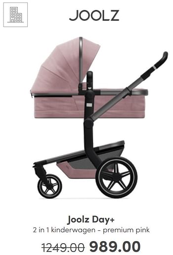 Aanbiedingen Joolz day+ 2 in 1 kinderwagen - premium pink - Joolz - Geldig van 15/05/2022 tot 31/05/2022 bij Baby & Tiener Megastore