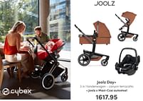 Aanbiedingen Joolz day+ 3 in 1 kinderwagen - canyon terracotta + joolz x maxi-cosi autostoel - Joolz - Geldig van 15/05/2022 tot 31/05/2022 bij Baby & Tiener Megastore