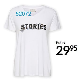 Aanbiedingen T-shirt - Kaffe - Geldig van 01/05/2022 tot 31/05/2022 bij Bonaparte
