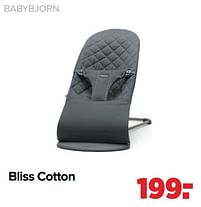 Aanbiedingen Babybjorn bliss cotton - BabyBjorn - Geldig van 16/05/2022 tot 11/06/2022 bij Baby-Dump