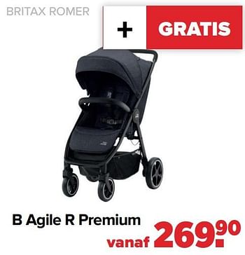 Aanbiedingen Britax romer b agile r premium - Britax - Geldig van 16/05/2022 tot 11/06/2022 bij Baby-Dump