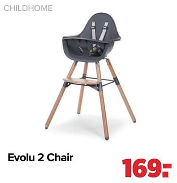 Aanbiedingen Childhome evolu 2 chair - Childhome - Geldig van 16/05/2022 tot 11/06/2022 bij Baby-Dump