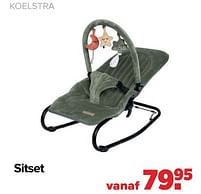 Aanbiedingen Koelstra sitset - Koelstra - Geldig van 16/05/2022 tot 11/06/2022 bij Baby-Dump