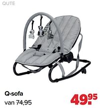 Aanbiedingen Qute q-sofa - Qute - Geldig van 16/05/2022 tot 11/06/2022 bij Baby-Dump