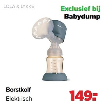 Aanbiedingen Borstkolf elektrisch - Lola &amp; Lykke - Geldig van 16/05/2022 tot 11/06/2022 bij Baby-Dump