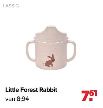 Aanbiedingen Little forest rabbit - Lassig - Geldig van 16/05/2022 tot 11/06/2022 bij Baby-Dump