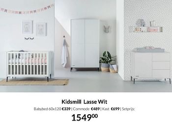 Aanbiedingen Kidsmill lasse wit - Kidsmill - Geldig van 17/05/2022 tot 13/06/2022 bij Babypark