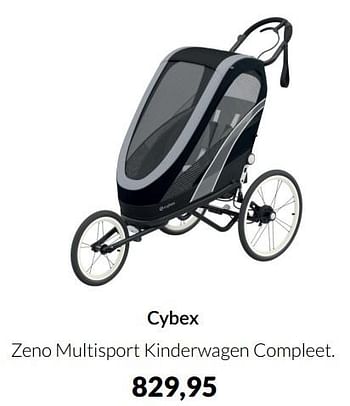 Aanbiedingen Cybex zeno multisport kinderwagen compleet - Cybex - Geldig van 17/05/2022 tot 13/06/2022 bij Babypark