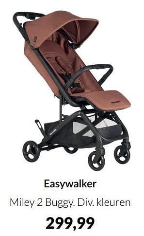 Aanbiedingen Easywalker miley 2 buggy - Easywalker - Geldig van 17/05/2022 tot 13/06/2022 bij Babypark