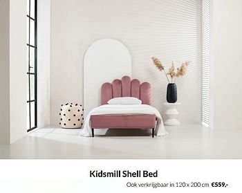 Aanbiedingen Kidsmill shell bed - Kidsmill - Geldig van 17/05/2022 tot 13/06/2022 bij Babypark