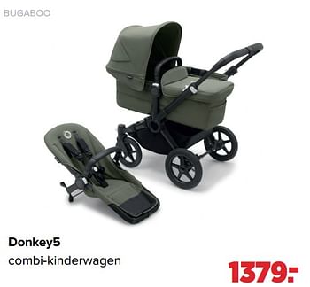 Aanbiedingen Bugaboo donkey5 combi-kinderwagen - Bugaboo - Geldig van 16/05/2022 tot 11/06/2022 bij Baby-Dump