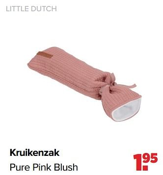 Aanbiedingen Little dutch kruikenzak pure pink blush - Little Dutch - Geldig van 16/05/2022 tot 11/06/2022 bij Baby-Dump