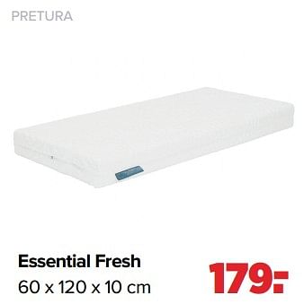 Aanbiedingen Pretura essential fresh - Pretura  - Geldig van 16/05/2022 tot 11/06/2022 bij Baby-Dump