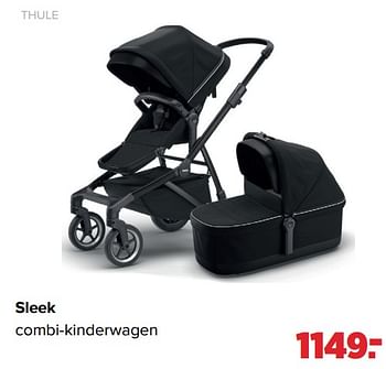 Aanbiedingen Thule sleek combi-kinderwagen - Thule - Geldig van 16/05/2022 tot 11/06/2022 bij Baby-Dump