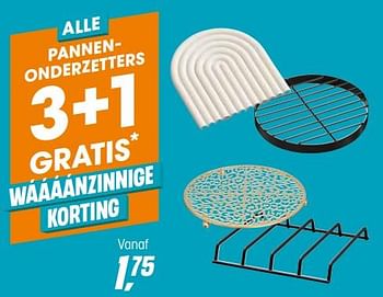 Aanbiedingen Pannenonderzetters - Huismerk - Kwantum - Geldig van 23/05/2022 tot 05/06/2022 bij Kwantum