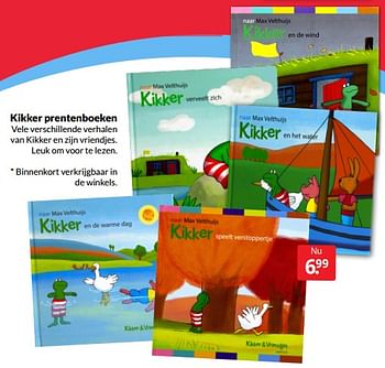 Aanbiedingen Kikker prentenboeken - Huismerk - Boekenvoordeel - Geldig van 21/05/2022 tot 29/05/2022 bij Boekenvoordeel