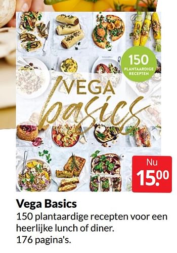 Aanbiedingen Vega basics - Huismerk - Boekenvoordeel - Geldig van 21/05/2022 tot 29/05/2022 bij Boekenvoordeel