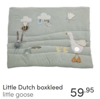 Aanbiedingen Little dutch boxkleed little goose - Little Dutch - Geldig van 22/05/2022 tot 28/05/2022 bij Baby & Tiener Megastore