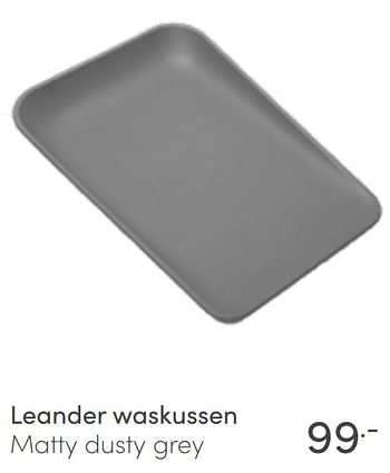 Aanbiedingen Leander waskussen matty dusty grey - Leander - Geldig van 22/05/2022 tot 28/05/2022 bij Baby & Tiener Megastore