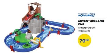 Aanbiedingen Adventureland 1547 - Aquaplay - Geldig van 20/05/2022 tot 24/06/2022 bij Supra Bazar