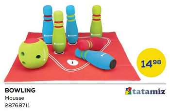 Aanbiedingen Bowling - Tatamiz - Geldig van 20/05/2022 tot 24/06/2022 bij Supra Bazar