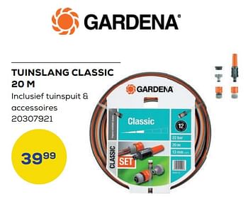 Aanbiedingen Tuinslang classic - Gardena - Geldig van 20/05/2022 tot 24/06/2022 bij Supra Bazar