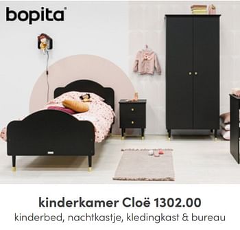 Aanbiedingen Kinderkamer cloë - Bopita - Geldig van 22/05/2022 tot 04/06/2022 bij Baby & Tiener Megastore