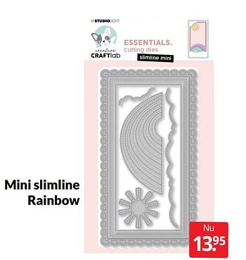 Aanbiedingen Mini slimline rainbow - Huismerk - Boekenvoordeel - Geldig van 28/05/2022 tot 05/06/2022 bij Boekenvoordeel