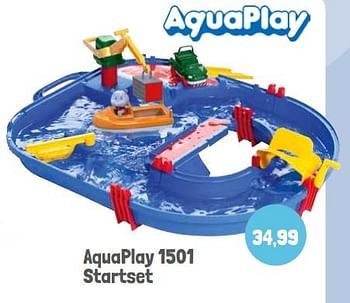 Aanbiedingen Aquaplay 1501 startset - Aquaplay - Geldig van 01/06/2022 tot 30/09/2022 bij Lobbes