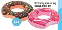 Aanbiedingen Bestway zwemring donut - BestWay - Geldig van 01/06/2022 tot 30/09/2022 bij Lobbes