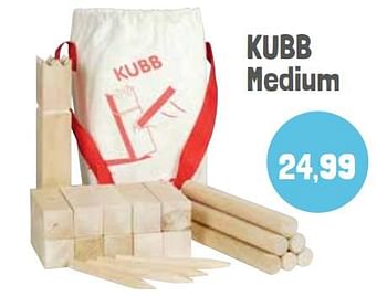Aanbiedingen Kubb medium - Geldig van 01/06/2022 tot 30/09/2022 bij Lobbes