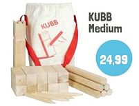 Aanbiedingen Kubb medium -  - Geldig van 01/06/2022 tot 30/09/2022 bij Lobbes