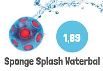 Aanbiedingen Sponge splash waterbal -  - Geldig van 01/06/2022 tot 30/09/2022 bij Lobbes