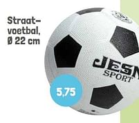 Aanbiedingen Straatvoetbal - JESN Sport - Geldig van 01/06/2022 tot 30/09/2022 bij Lobbes