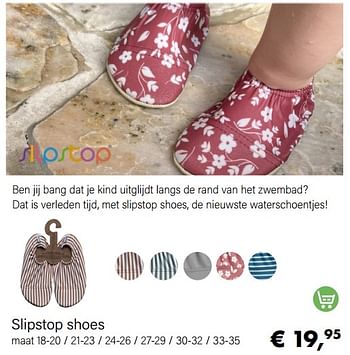 Aanbiedingen Slipstop shoes - Huismerk - Multi Bazar - Geldig van 01/06/2022 tot 30/06/2022 bij Multi Bazar