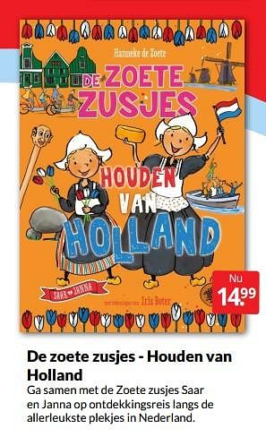 Aanbiedingen De zoete zusjes - houden van holland - Huismerk - Boekenvoordeel - Geldig van 04/06/2022 tot 12/06/2022 bij Boekenvoordeel