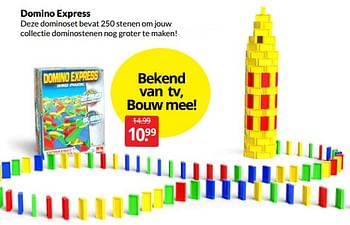 Aanbiedingen Domino express - Huismerk - Boekenvoordeel - Geldig van 04/06/2022 tot 12/06/2022 bij Boekenvoordeel