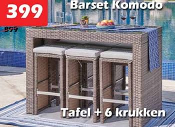 Aanbiedingen Barset komodo - Huismerk - Itek - Geldig van 28/05/2022 tot 19/06/2022 bij Itek