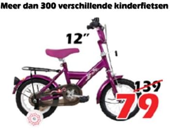 Aanbiedingen Kinderfietsen 12`` - Huismerk - Itek - Geldig van 28/05/2022 tot 19/06/2022 bij Itek