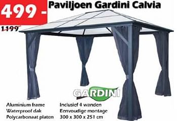 Aanbiedingen Paviljoen gardini calvia - Gardini - Geldig van 28/05/2022 tot 19/06/2022 bij Itek