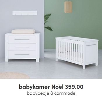 Aanbiedingen Babykamer noël - Huismerk - Baby &amp; Tiener Megastore - Geldig van 12/06/2022 tot 18/06/2022 bij Baby & Tiener Megastore