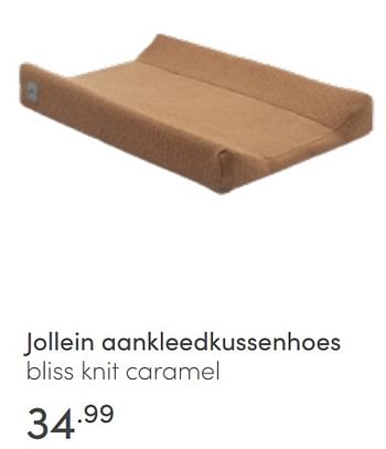 Aanbiedingen Jollein aankleedkussenhoes - Jollein - Geldig van 12/06/2022 tot 18/06/2022 bij Baby & Tiener Megastore