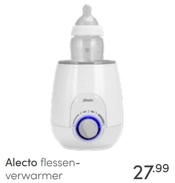 Aanbiedingen Alecto flessenverwarmer - Alecto - Geldig van 12/06/2022 tot 18/06/2022 bij Baby & Tiener Megastore