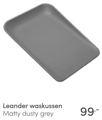 Aanbiedingen Leander waskussen matty dusty grey - Leander - Geldig van 12/06/2022 tot 18/06/2022 bij Baby & Tiener Megastore