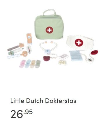 Aanbiedingen Little dutch dokterstas - Little Dutch - Geldig van 12/06/2022 tot 18/06/2022 bij Baby & Tiener Megastore
